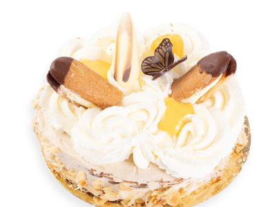Overheerlijke bokkenpootjes taart van Bakkerij Maxima.