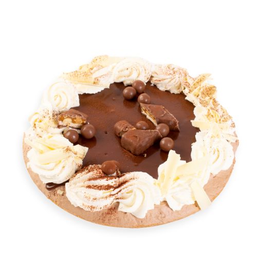 Heerlijke chocoladevlaai van Bakkerij Maxima.